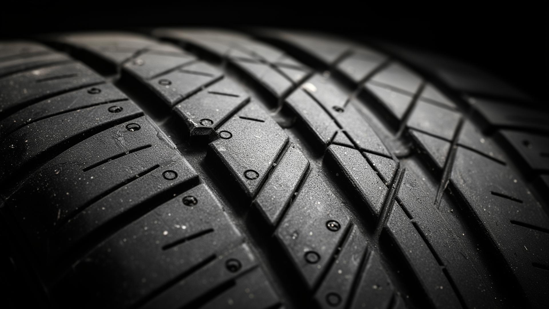 Reifenprofil Nahaufnahme