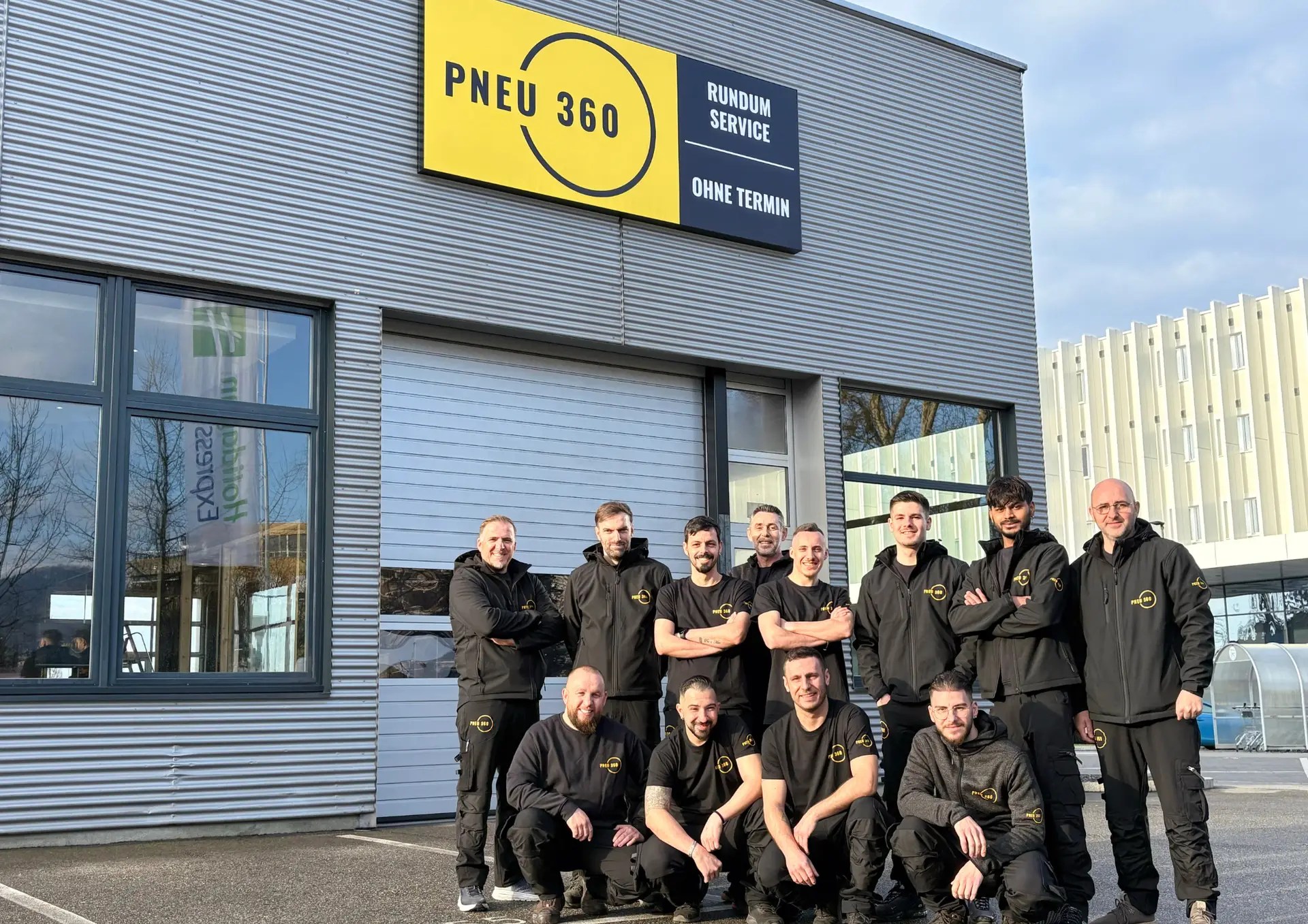Das Team von Pneu 360 Oftringen