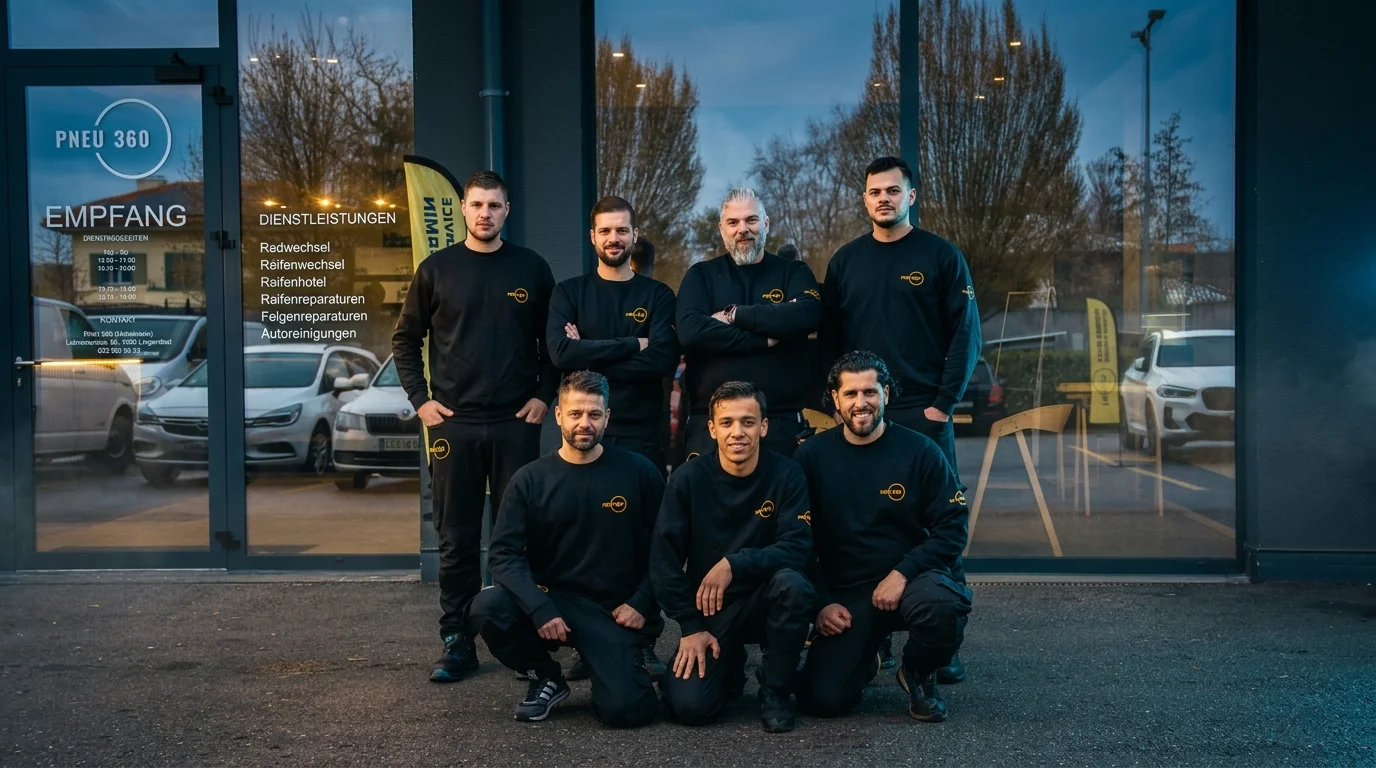 Das Team von Pneu 360 Langenthal