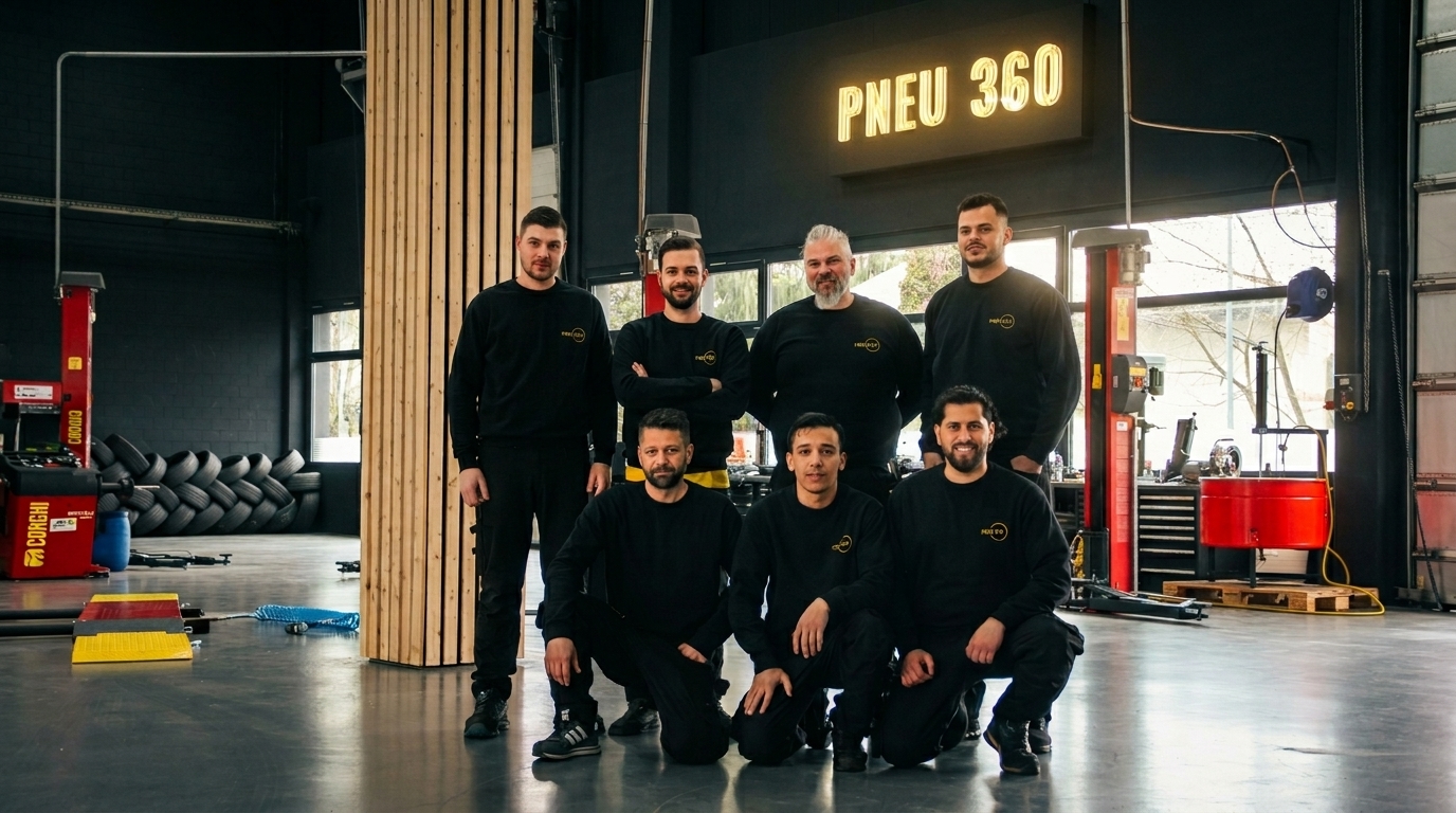 Das Team von Pneu 360 Langenthal